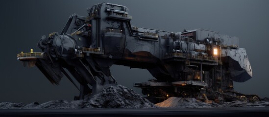 coal pile transport