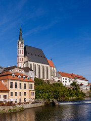 Fototapeta premium Cesky Krumlov an der Moldau