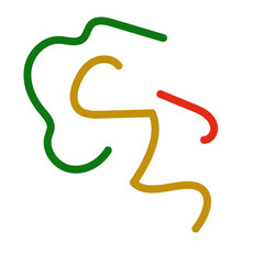 Abstract Scribble Decor Vector 