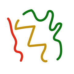 Abstract Scribble Decor Vector 