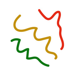 Obraz premium Abstract Scribble Decor Vector 