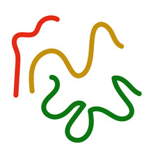 Abstract Scribble Decor Vector 