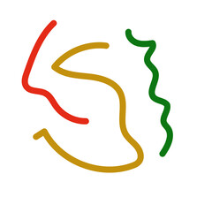 Abstract Scribble Decor Vector 