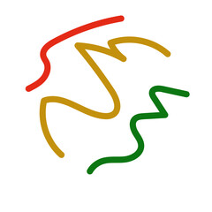 Abstract Scribble Decor Vector 