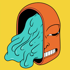 face of a person illustration