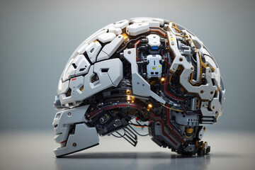 robot and brain