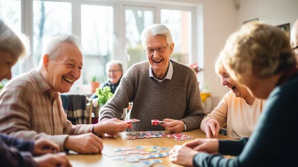 Foto op Plexiglas social group activity for dementia  © Atthapon