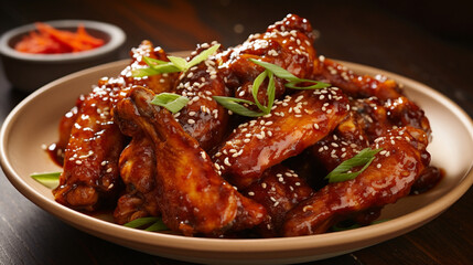 Tasty Tamarind Glazed Chicken Wings