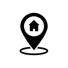 home location pin icon