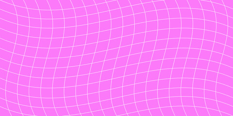 Embracing Elegance: Crafting a Mesmerizing Wave Grid Line with a Pink Background