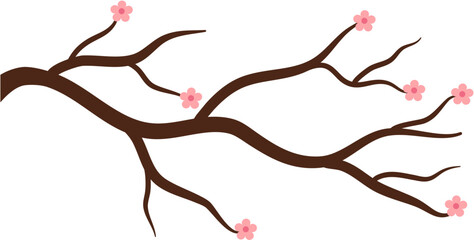 Tree Branch with Flowers