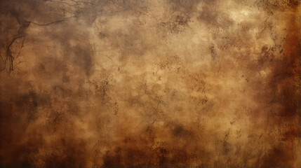 Fototapeta na wymiar Old beige and dark brown textured background