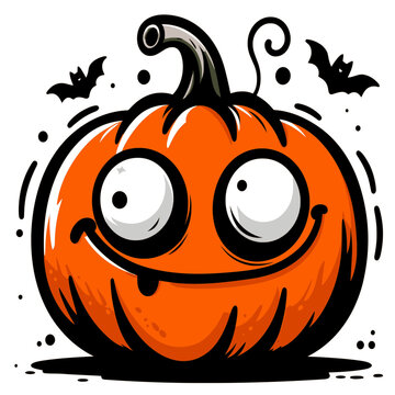 Goofy Halloween Pumpkin