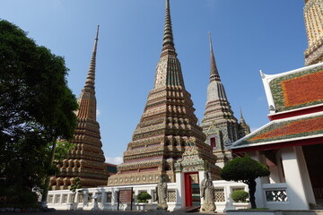 Fototapeta premium Wat Pho at Bangkok ワットポー (涅槃寺)