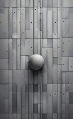 Concrete wallpaper modern vintage gray concrete textures mural, Generative AI 