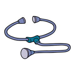 stethoscope vector illustration