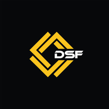 DSF letter design for logo and icon.DSF typography for technology, business and real estate brand.DSF monogram logo.
