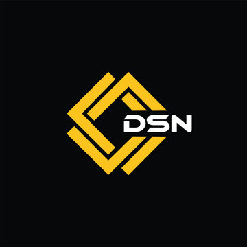 DSN letter design for logo and icon.DSN typography for technology, business and real estate brand.DSN monogram logo.