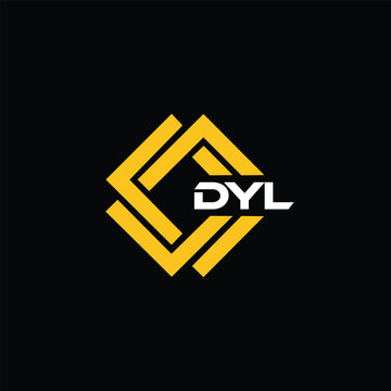 DYL letter design for logo and icon.DYL typography for technology, business and real estate brand.DYL monogram logo.