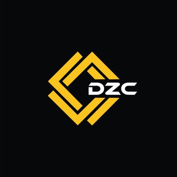 DZC letter design for logo and icon.DZC typography for technology, business and real estate brand.DZC monogram logo.