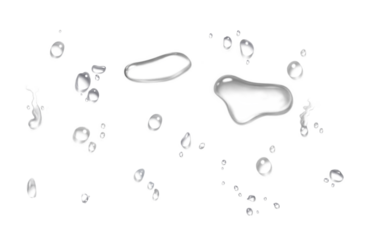 Collection of water drops