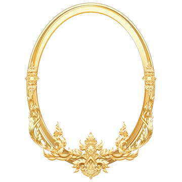 antique gold frame