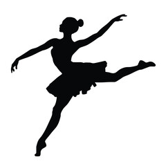 Silhouette of a Ballet