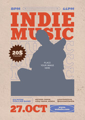 Indie Music Flyer Template
