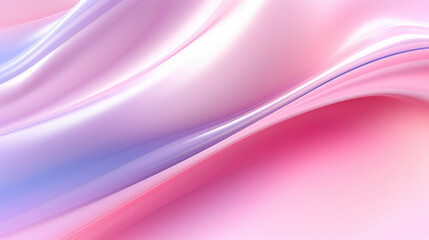 Light Pink Smooth Liquid Wave Silk Abstract Background, Generative AI