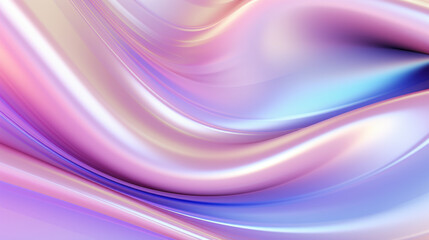 Pastel Wispy Smooth Liquid Wave Abstract Background, Generative AI