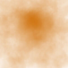 Abstract orange puffs of smoke mist overlay on transparent background pollution. Royalty high-quality free stock png of smoke mitsty fog overlays white backgrounds. Yellow smoke swirls fragments