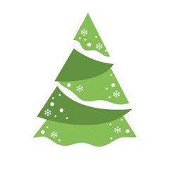 christmas tree illustration