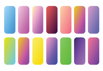 set of colorful buttons