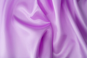 Close up of purple silk background