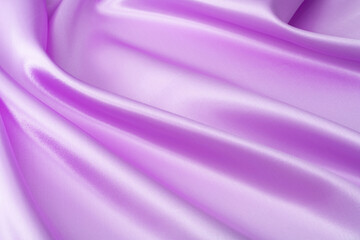 Close up of purple silk background