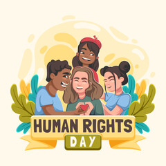 Obraz premium Human Rights Illustrations