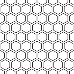 Hexagonal Seamless HD Vector Pattern