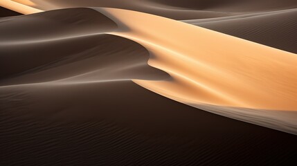 Abstract Nature Patterns Unfolding in a Surreal Desert