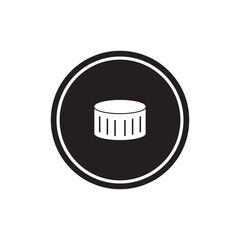 bottle cap icon vector
