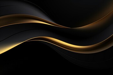 Golden Waves: Luxurious 3D Texture