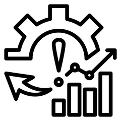Recovery Icon. Part of Business Continuity Outline Icon Pack. A collection of essential icons representing disaster recovery, resilience, and continuity for businesses.