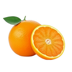 Fruit Orange isolate no background