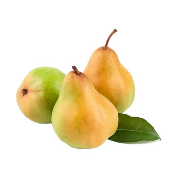 Fruit Pears isolate no background