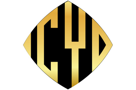 CYD, CY, YD, logo. Abstract initial monogram letter alphabet logo design