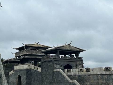chinese temple roof