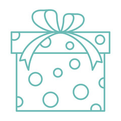 Giftbox Line Icon