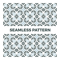 Seamless geometric patterns illustration design