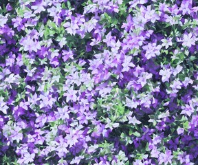 Obraz premium seamless floral pattern