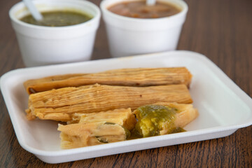 tamal queso