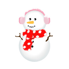 Cute snowman 
